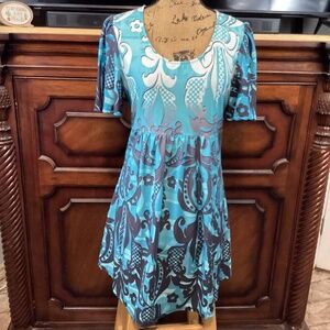 Reborn Paisley Print Dress